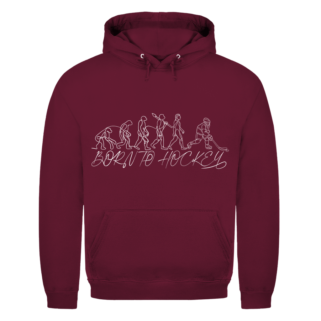 Unisex Hoodie BORN TO HOCKEY EVULUTION