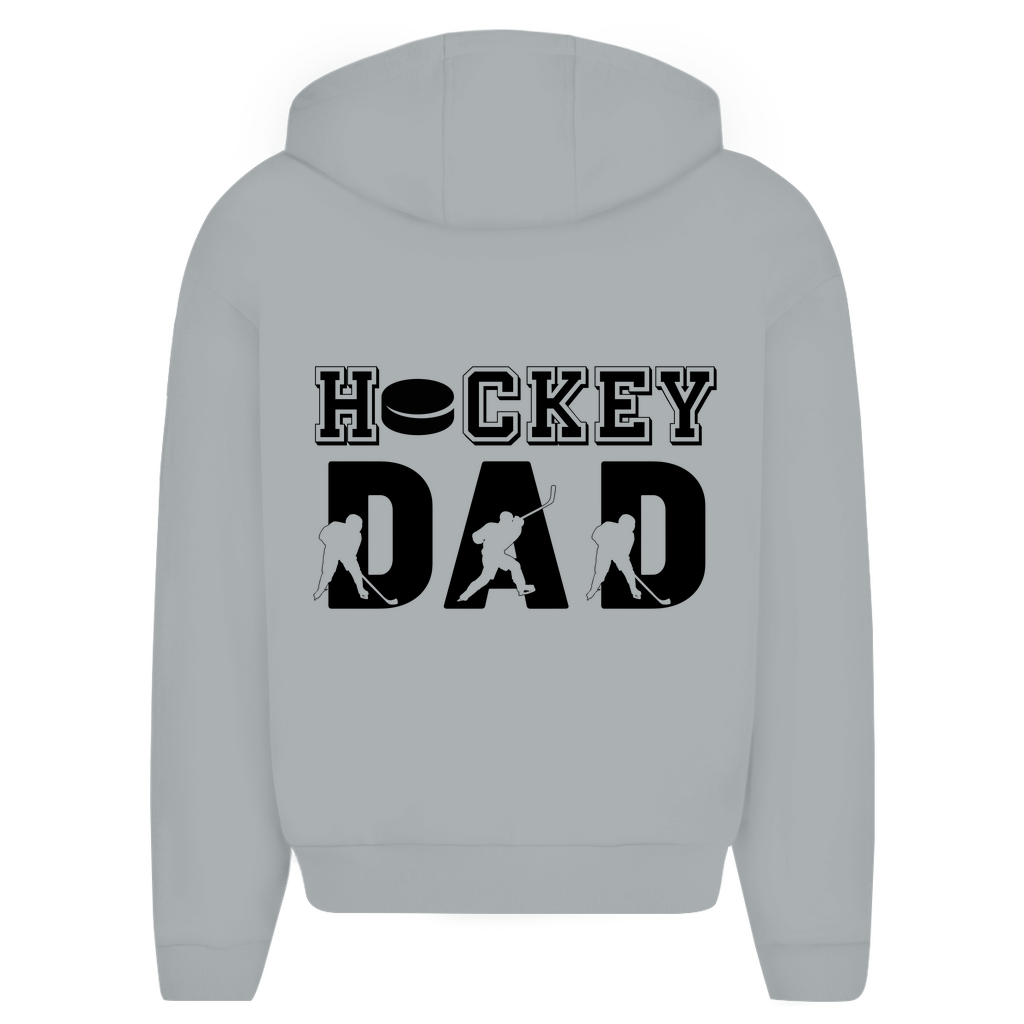 Oversize Zipper HOCKEYDAD SPIELER (front&back)