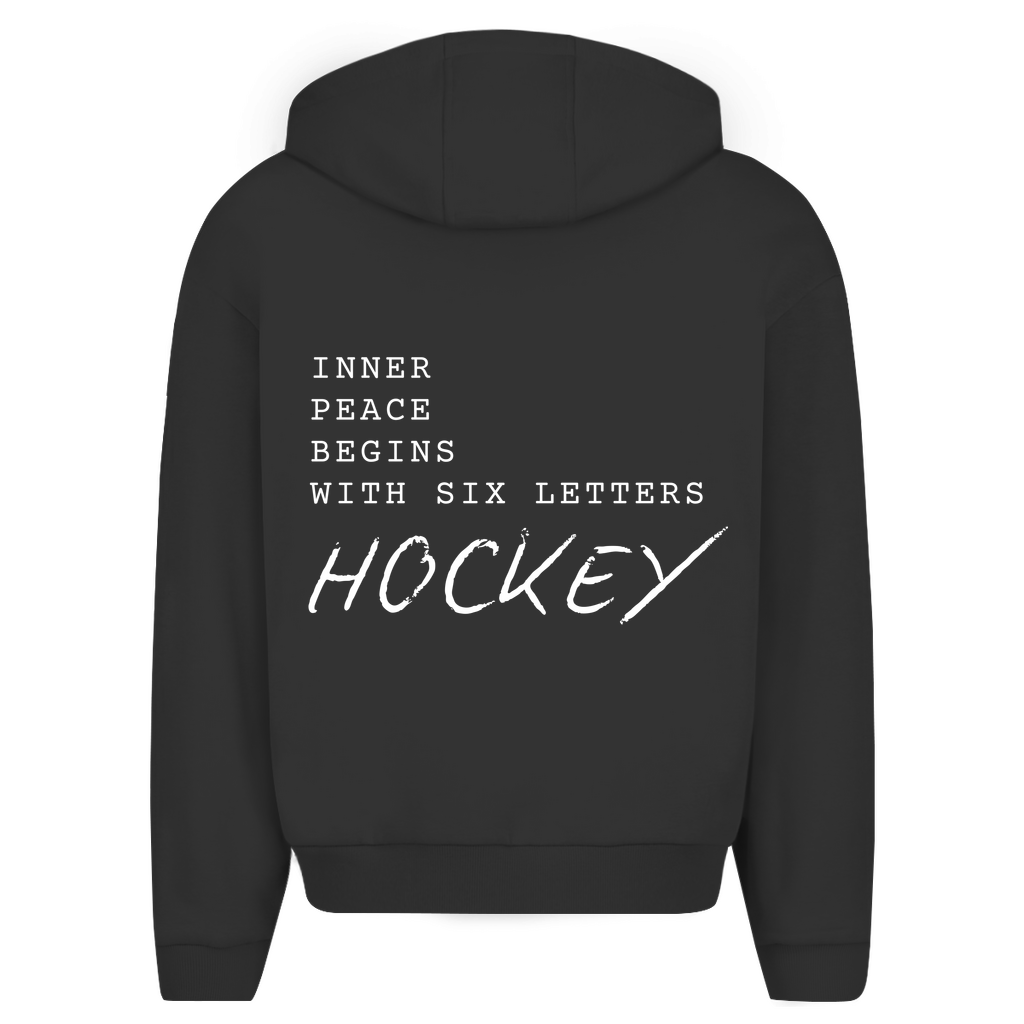 Oversize Zipper INNER PEACE (back)