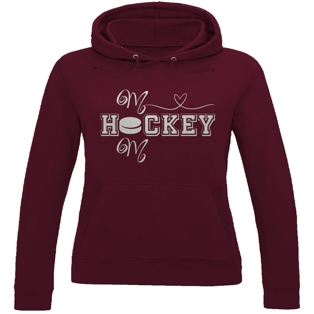Ladies Hoodie HOCKEY MOM HEART