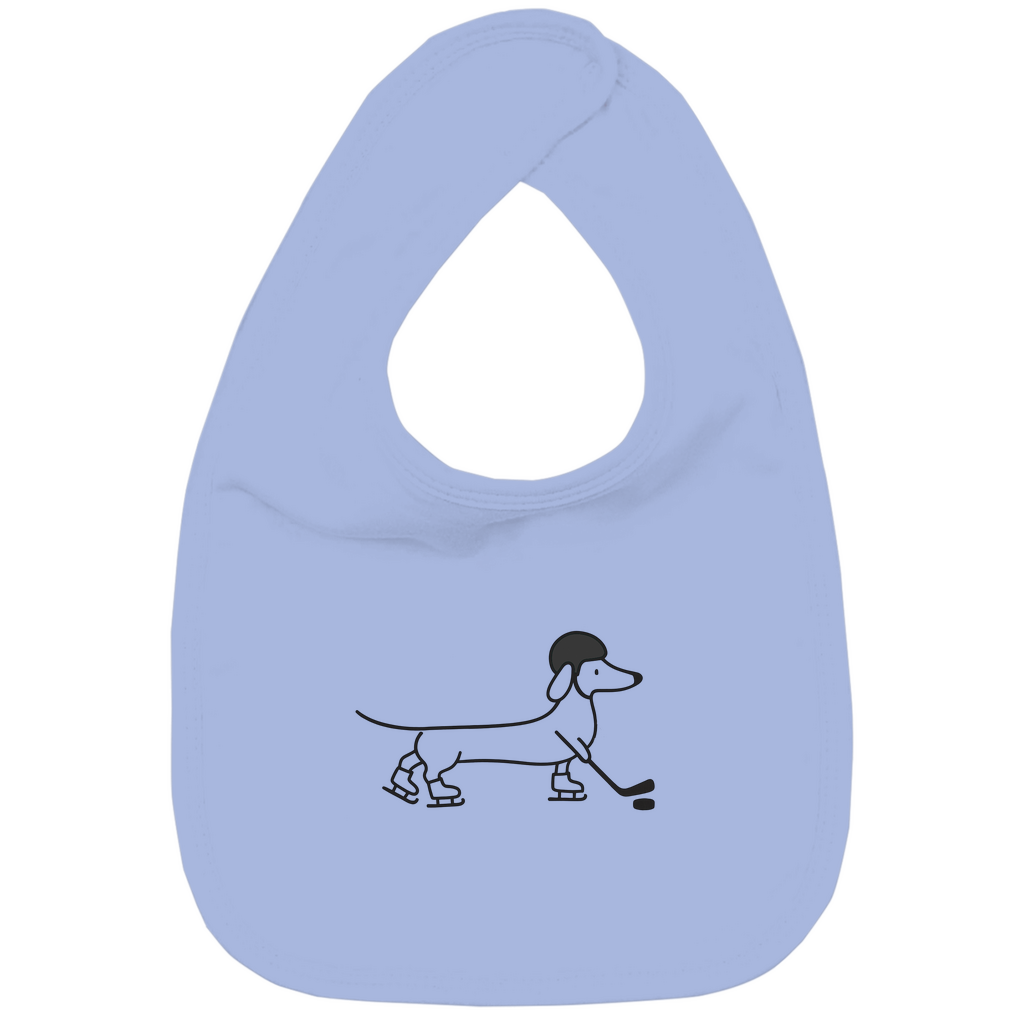 Kinder Bio Lätzchen HOCKEY DACKEL