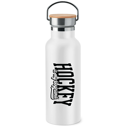 Edelstahl-Trinkflasche HOCKEY IS MY BOYFRIEND