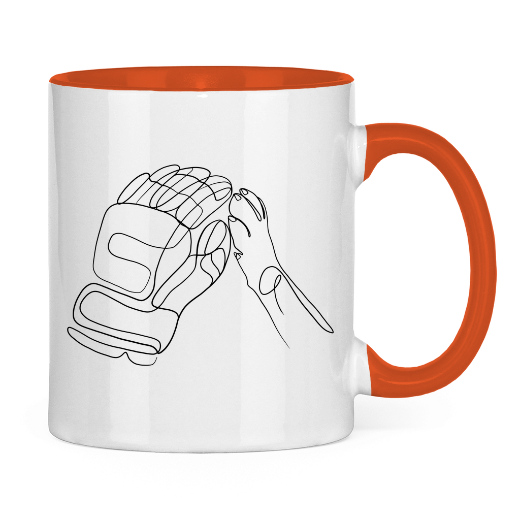 Tasse zweifarbig GLOVE & PAW