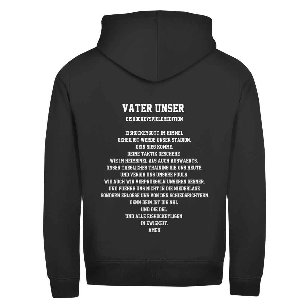 Unisex Zipper VATER UNSER SPIELER (back)