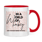 Tasse zweifarbig WORLD OF HOCKEY - MOM