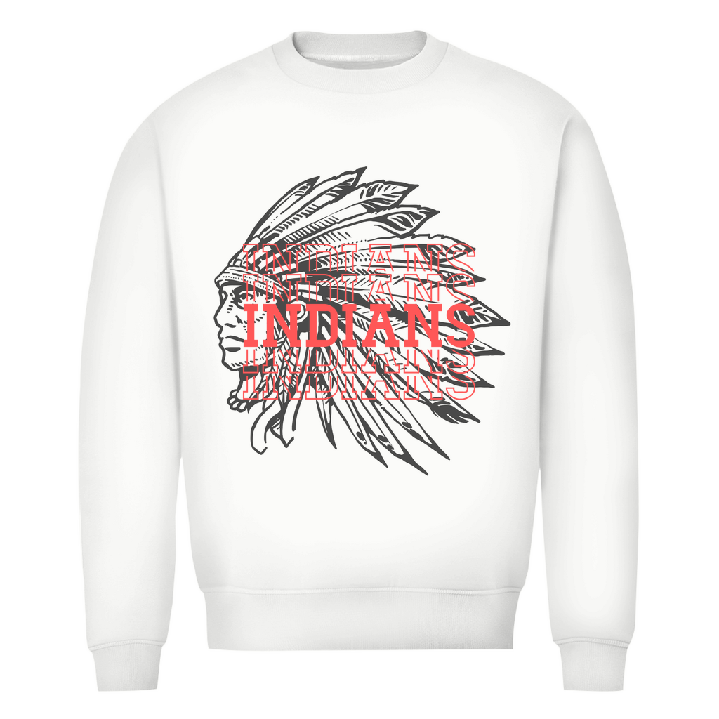 Unisex Sweatshirt INDIANS HEAD