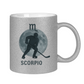 Glitzertasse STERNZEICHEN SCORPIO / SKORPION