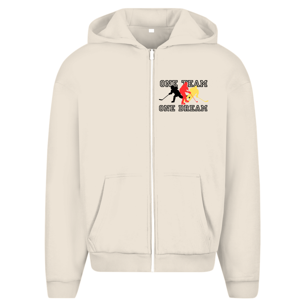 Oversize Zipper ONE TEAM-ONE DREAM GER