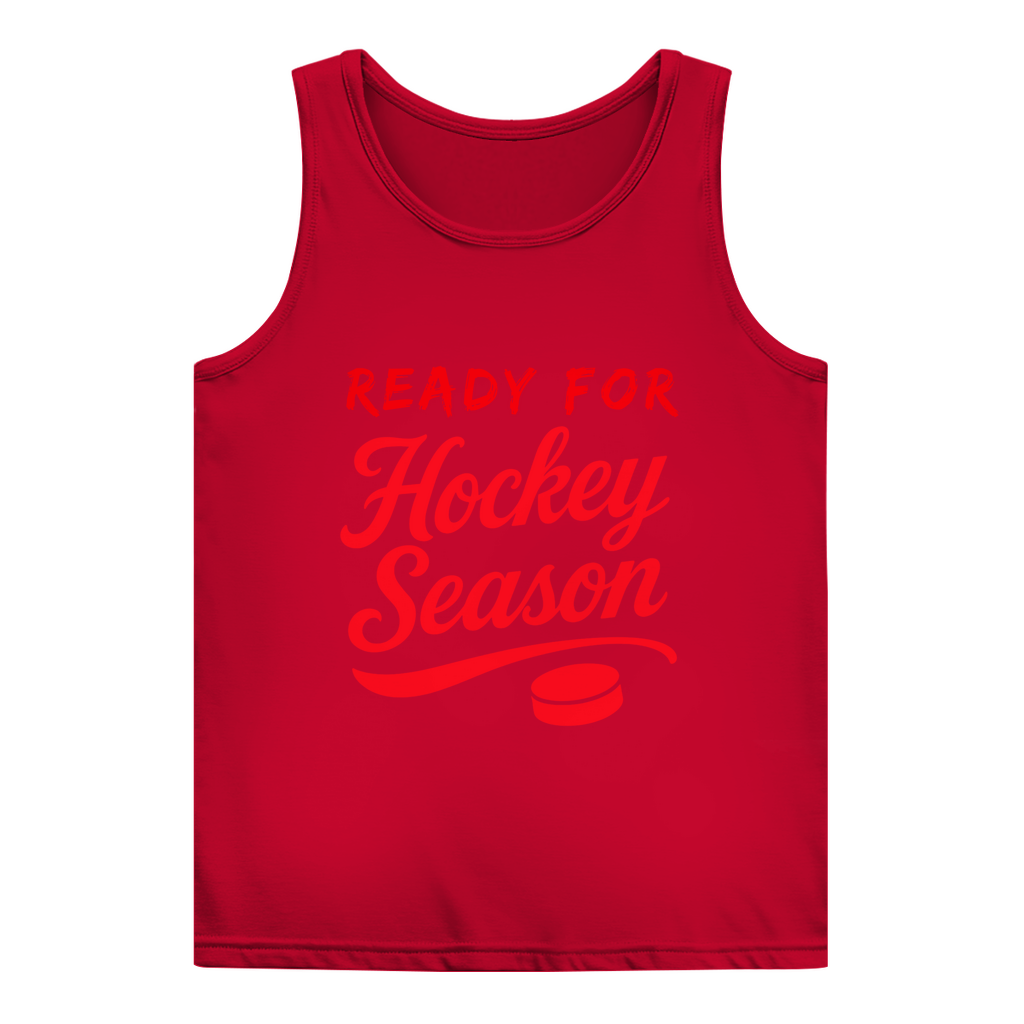 Ladies Tank Top READY FOR HOCKEY SEASON