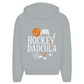 Oversize Zipper HALLOWEEN HOCKEY DADCULAR (front&back)