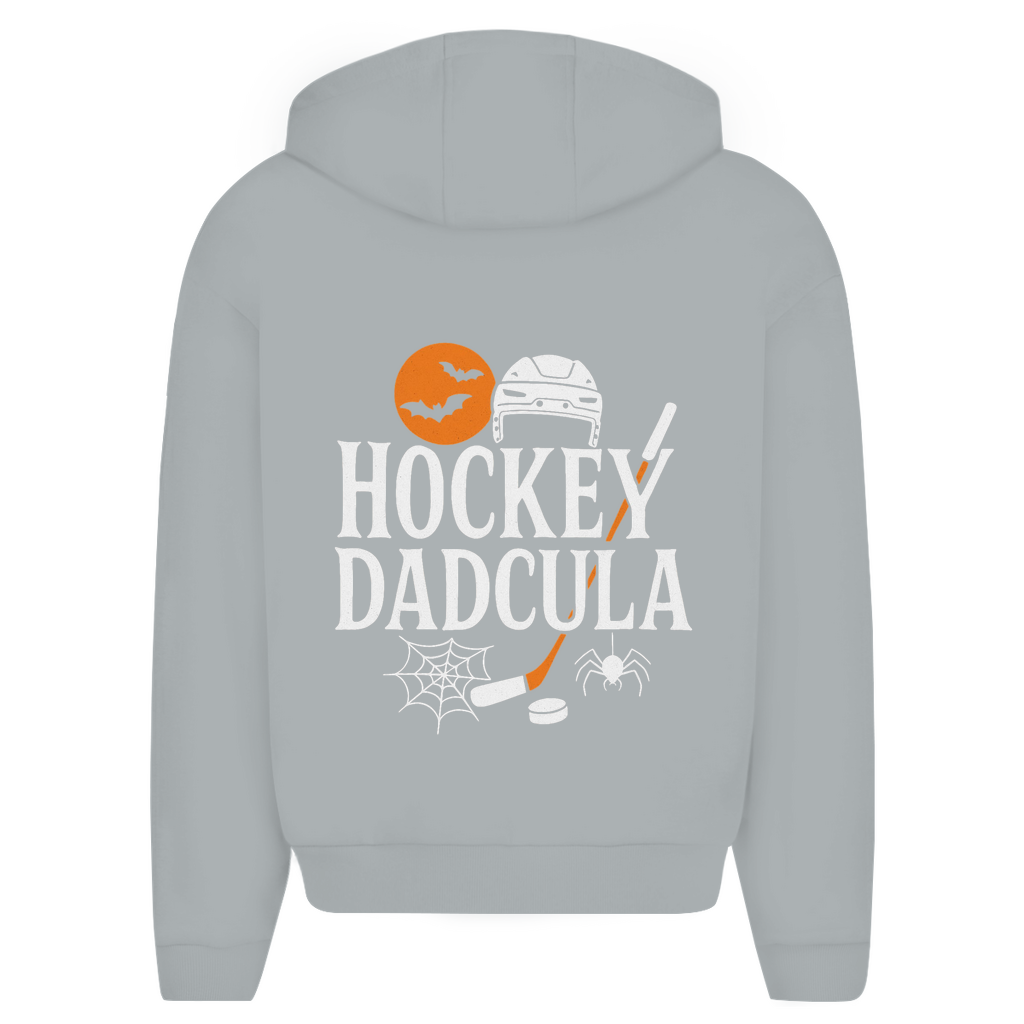Oversize Zipper HALLOWEEN HOCKEY DADCULAR (front&back)