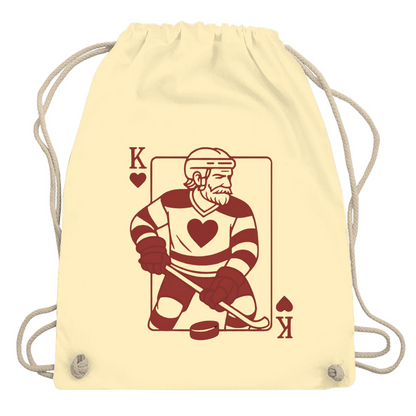 Turnbeutel HOCKEY HERZKÖNIG