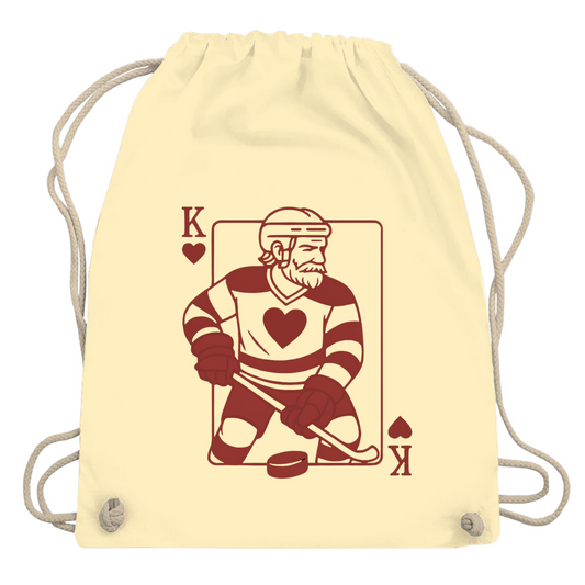 Turnbeutel HOCKEY HERZKÖNIG
