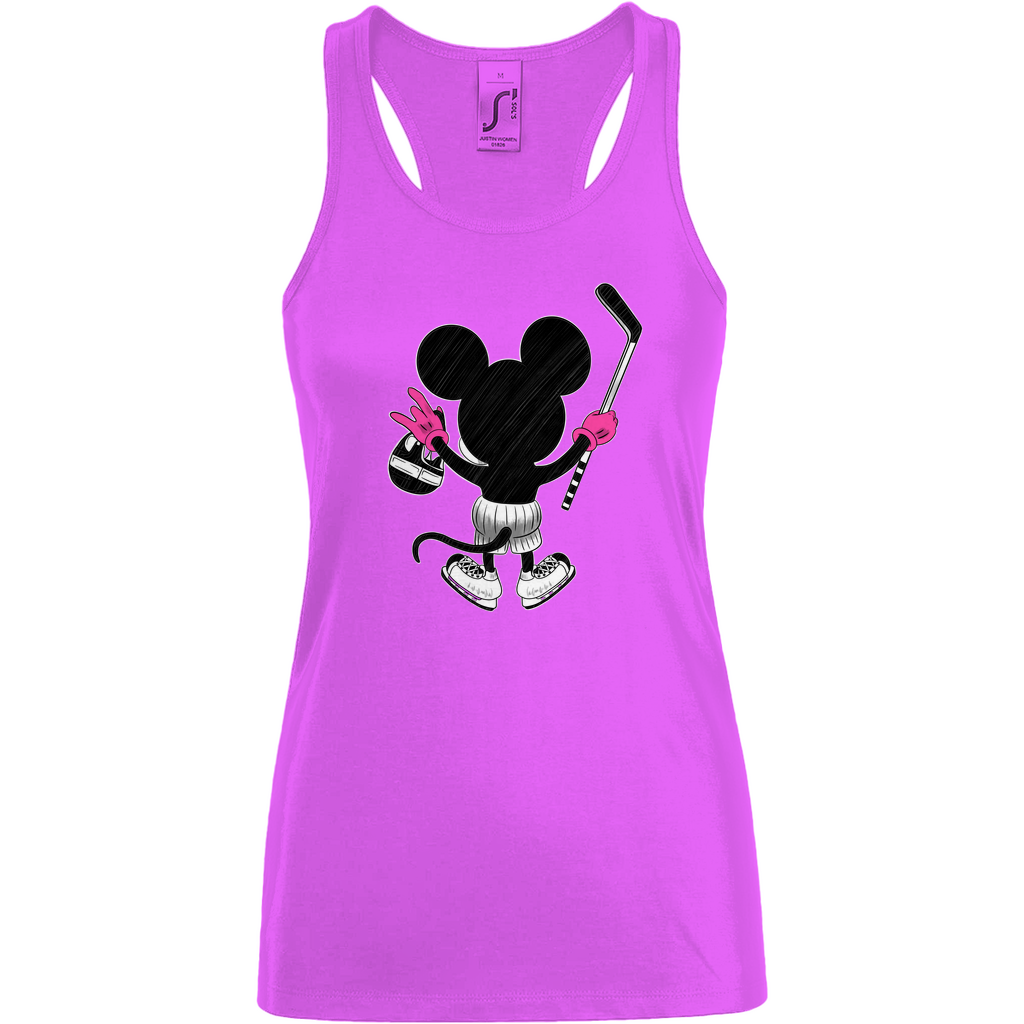 Damen Tank Top HOCKEYMOUSE PINK