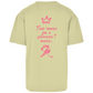 Oversize T-Shirt PRINCESS (front & back)