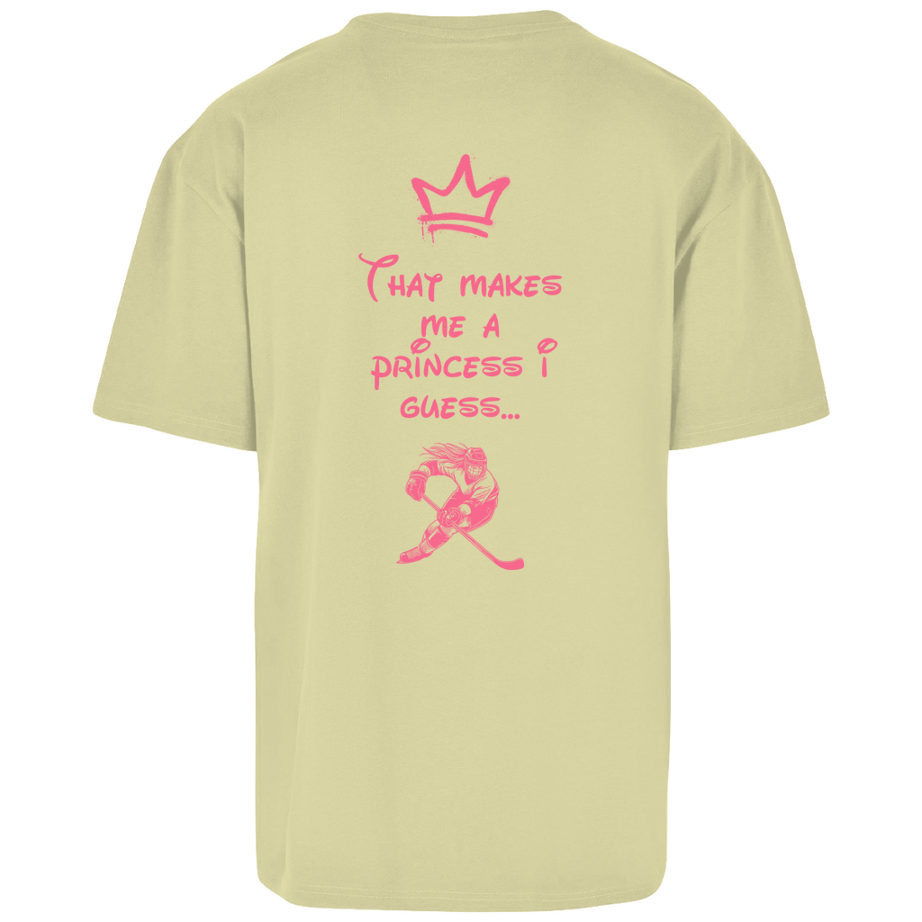 Oversize T-Shirt PRINCESS (front & back)