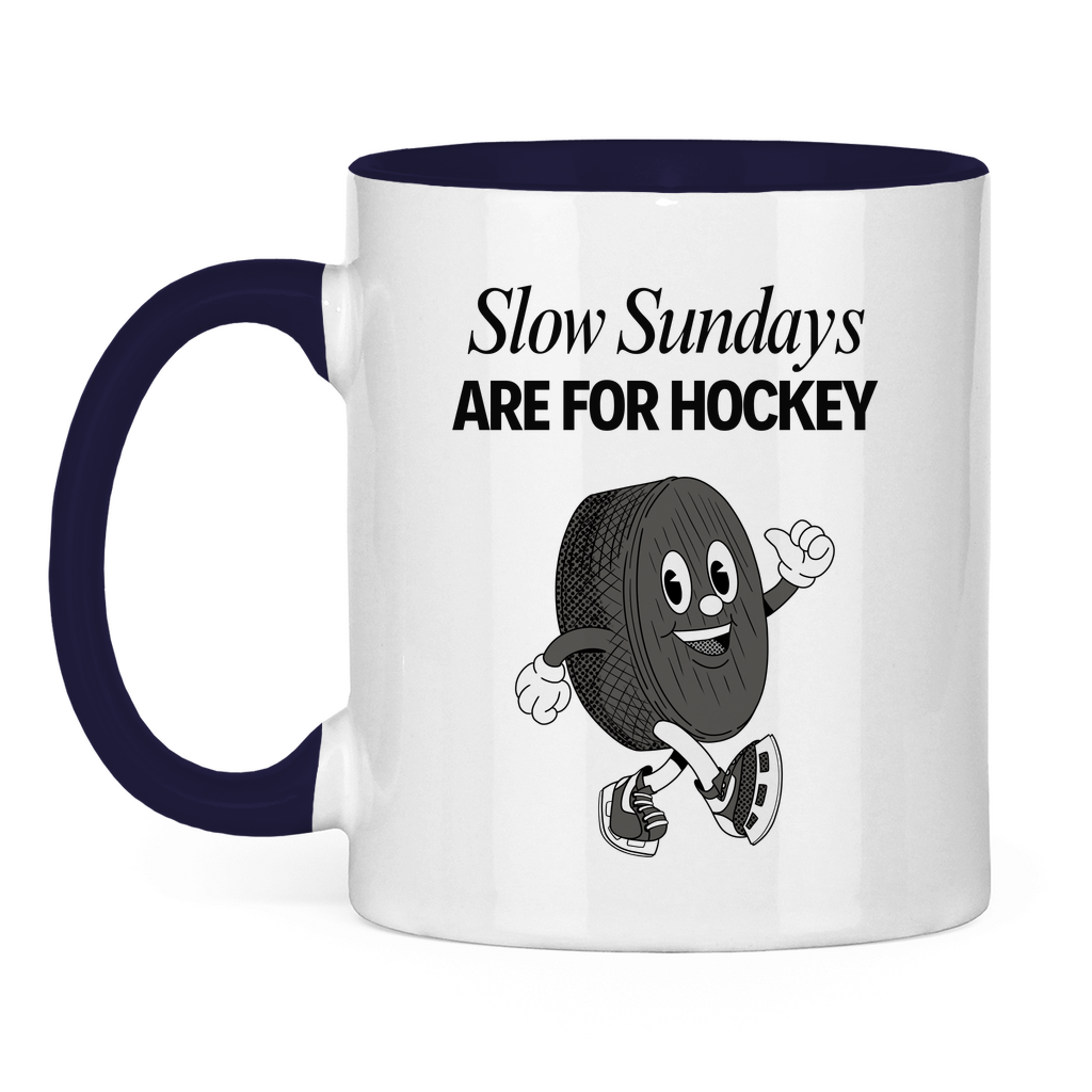 Tasse zweifarbig SLOW SUNDAYS