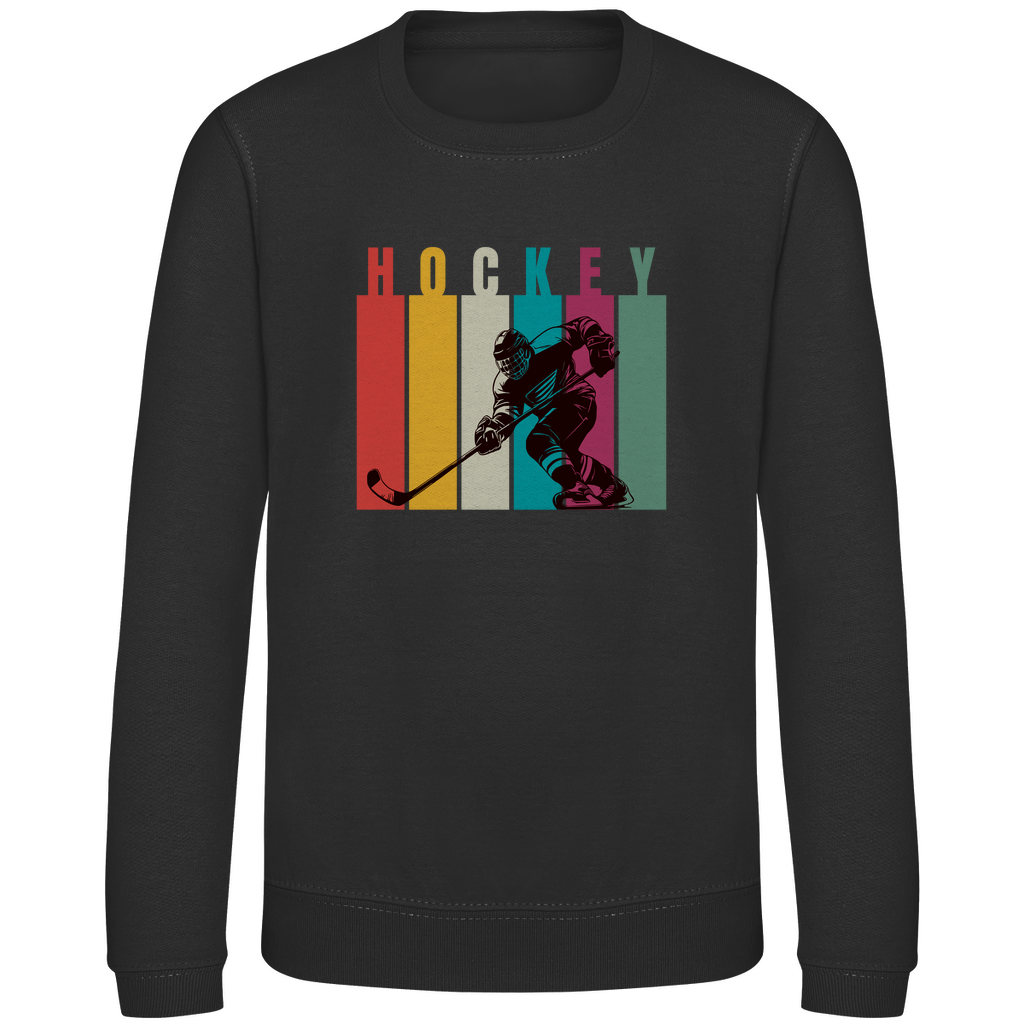 Kids Sweatshirt COLOURFUL HOCKEYPLAYER