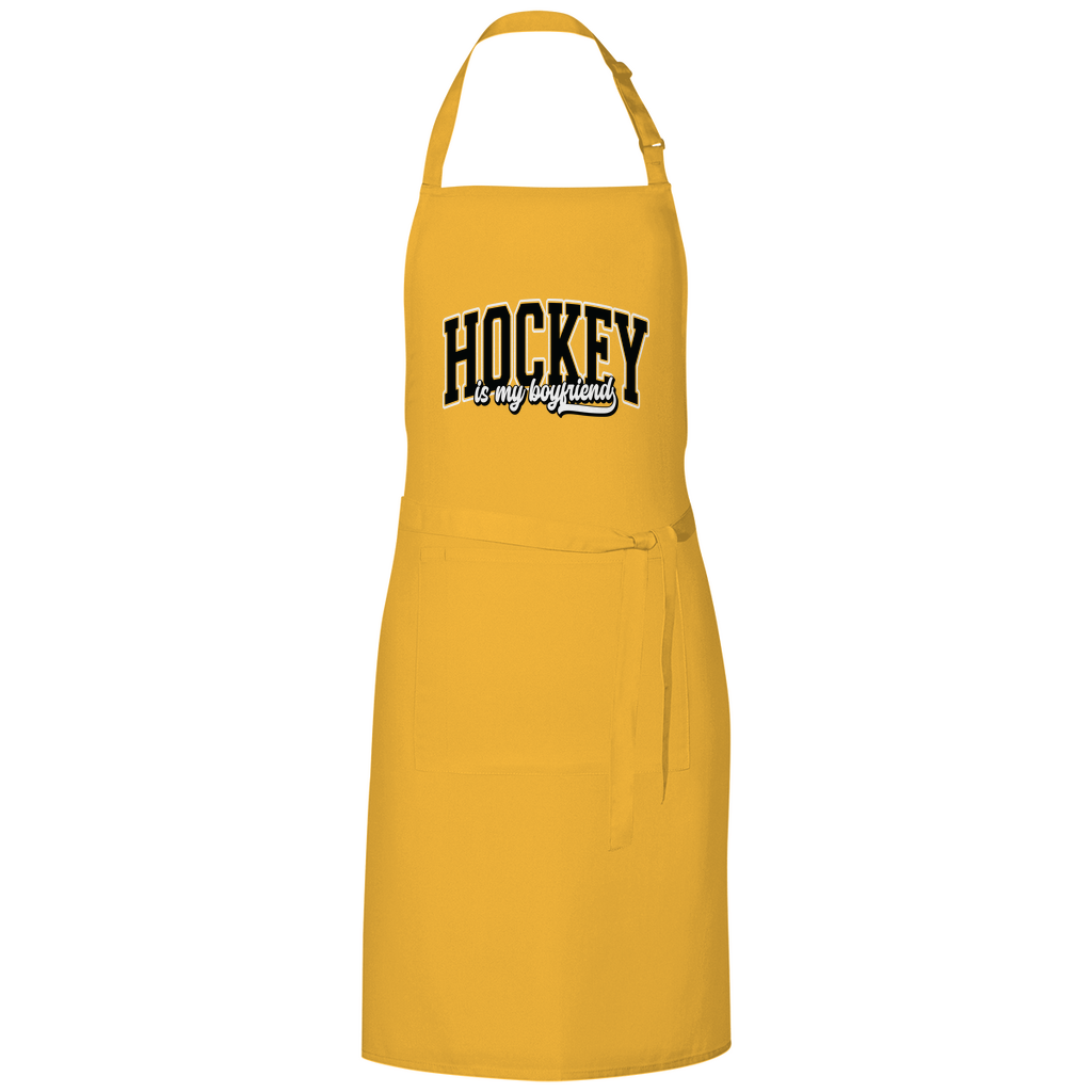 Grillschürze HOCKEY IS MY BOYFRIEND