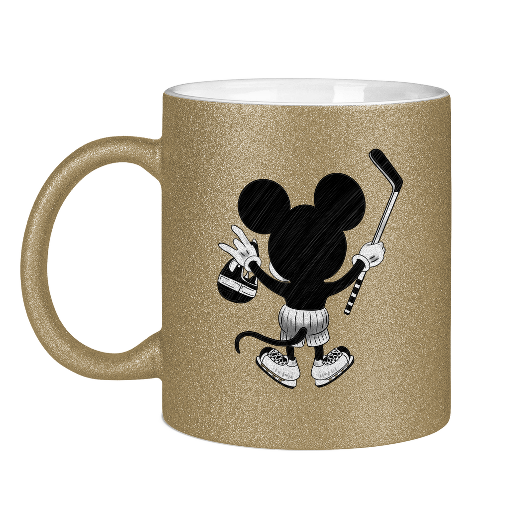 Glitzertasse HOCKEYMOUSE