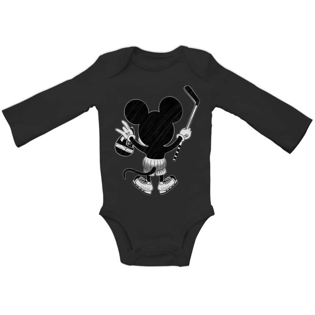 Babybody Langarm HOCKEYMOUSE