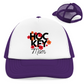 Retro Cap HOCKEY MOM FLOWERS
