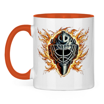 Tasse zweifarbig BURNING MASK