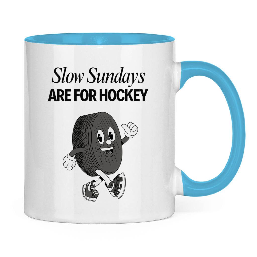Tasse zweifarbig SLOW SUNDAYS