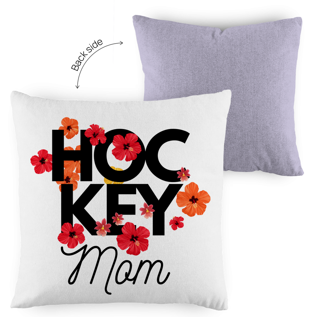 Kopfkissen zweifarbig HOCKEYMOM FLOWERS