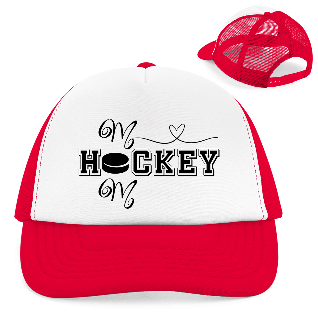 Retro Cap HOCKEY MOM HEART
