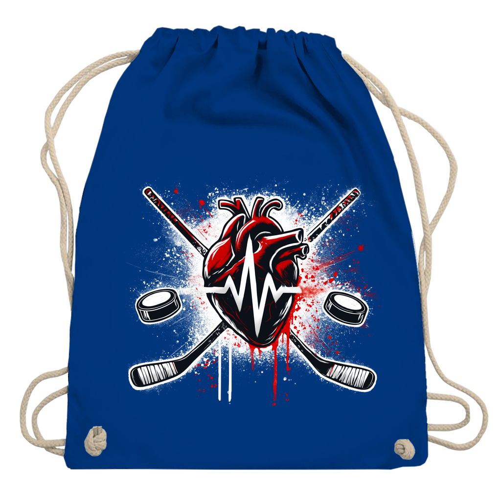 Turnbeutel HOCKEY HEARTBEAT