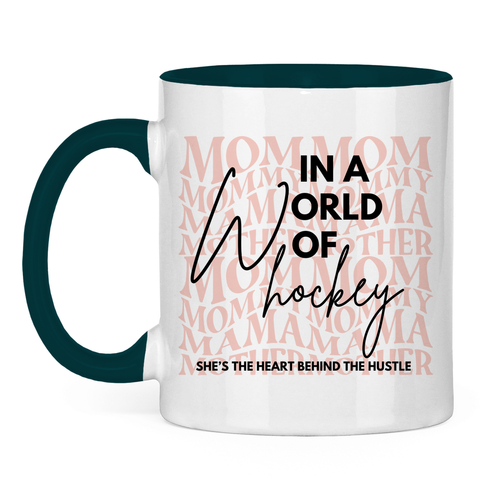 Tasse zweifarbig WORLD OF HOCKEY - MOM