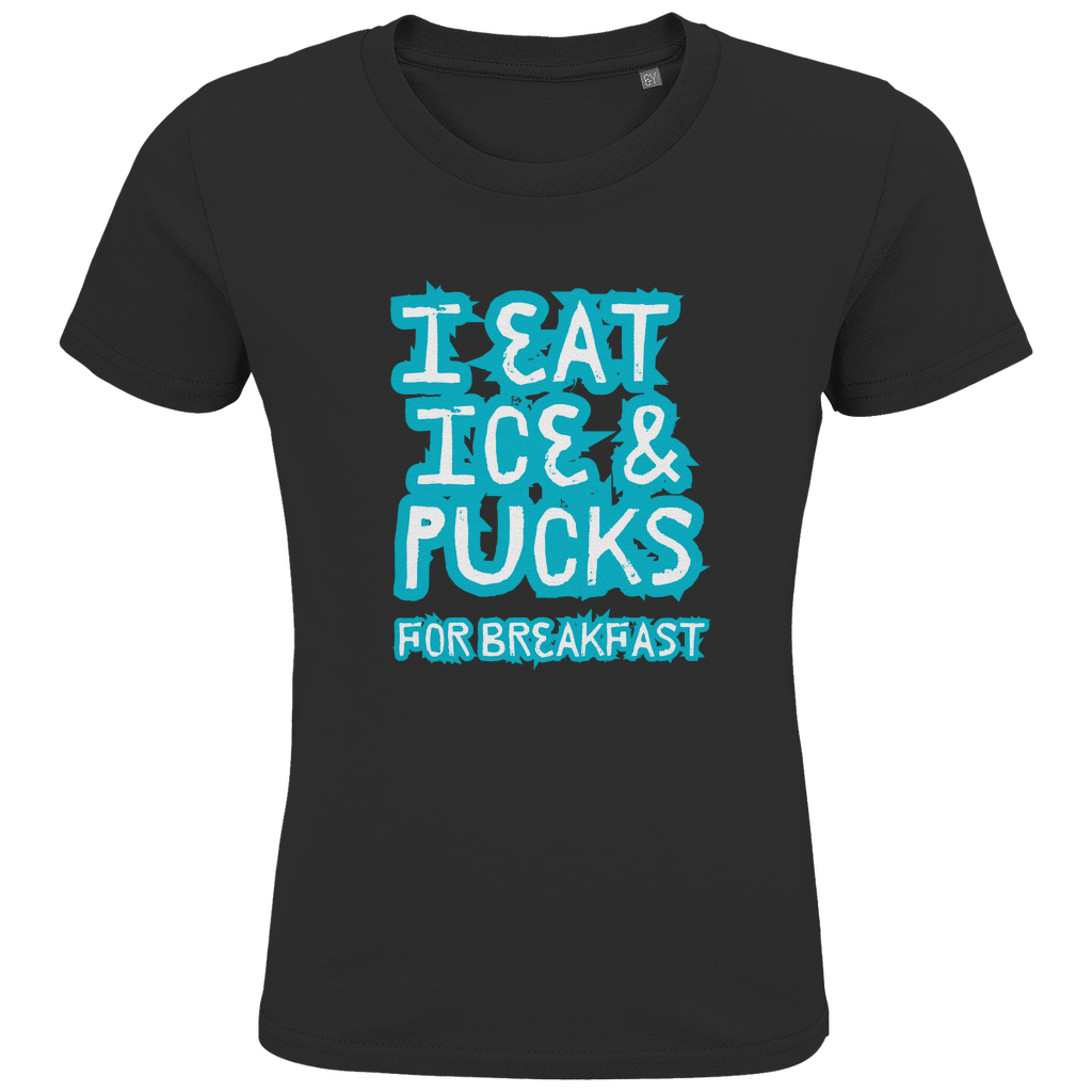 Kids T-Shirt ICE & PUCKS FOR BREAKFAST