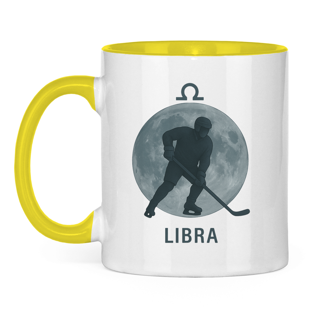 Tasse zweifarbig STERNZEICHEN LIBRA / WAAGE