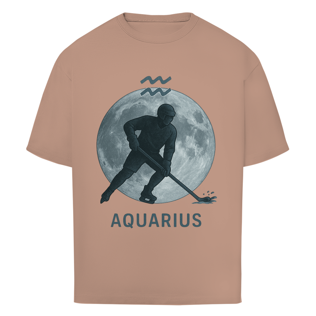 Oversize T-Shirt STERNZEICHEN AQUARIUS / WASSERMANN