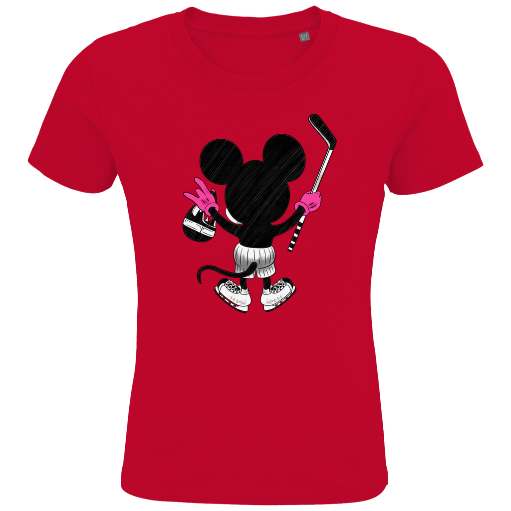 Kids T-Shirt HOCKEYMOUSE PINK