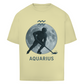 Oversize T-Shirt STERNZEICHEN AQUARIUS / WASSERMANN