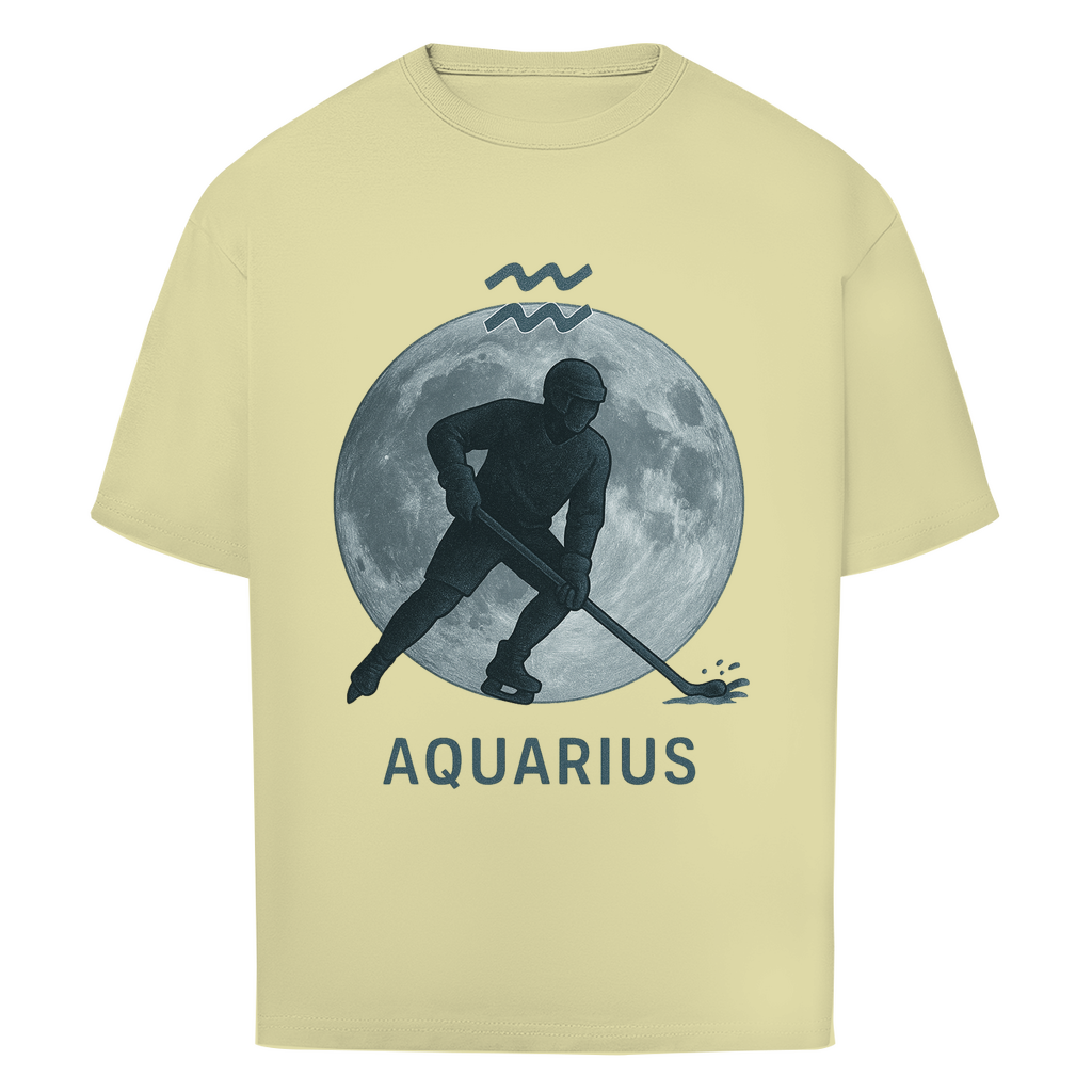 Oversize T-Shirt STERNZEICHEN AQUARIUS / WASSERMANN