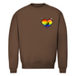 Unisex Sweatshirt RAINBOW SKATE HEART