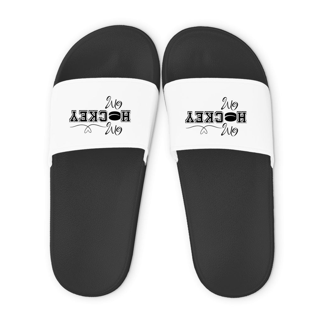 Badelatschen HOCKEY MOM HEART