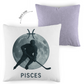 Kopfkissen zweifarbig STERNZEICHEN PISCES / FISCH