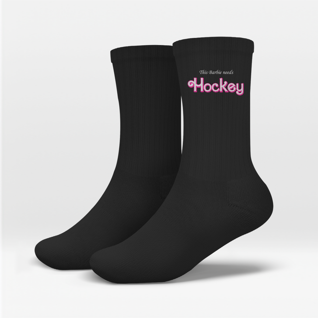 Socken BARBIE NEEDS HOCKEY