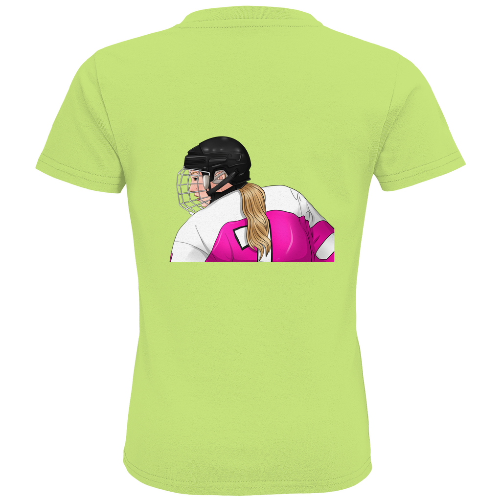 Kids T-Shirt HOCKEYGIRL (front&back)