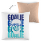 Kopfkissen zweifarbig GOALIE MASKE