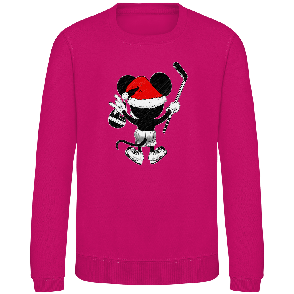 Kids Sweatshirt HOCKEY-SANTA-MOUSE