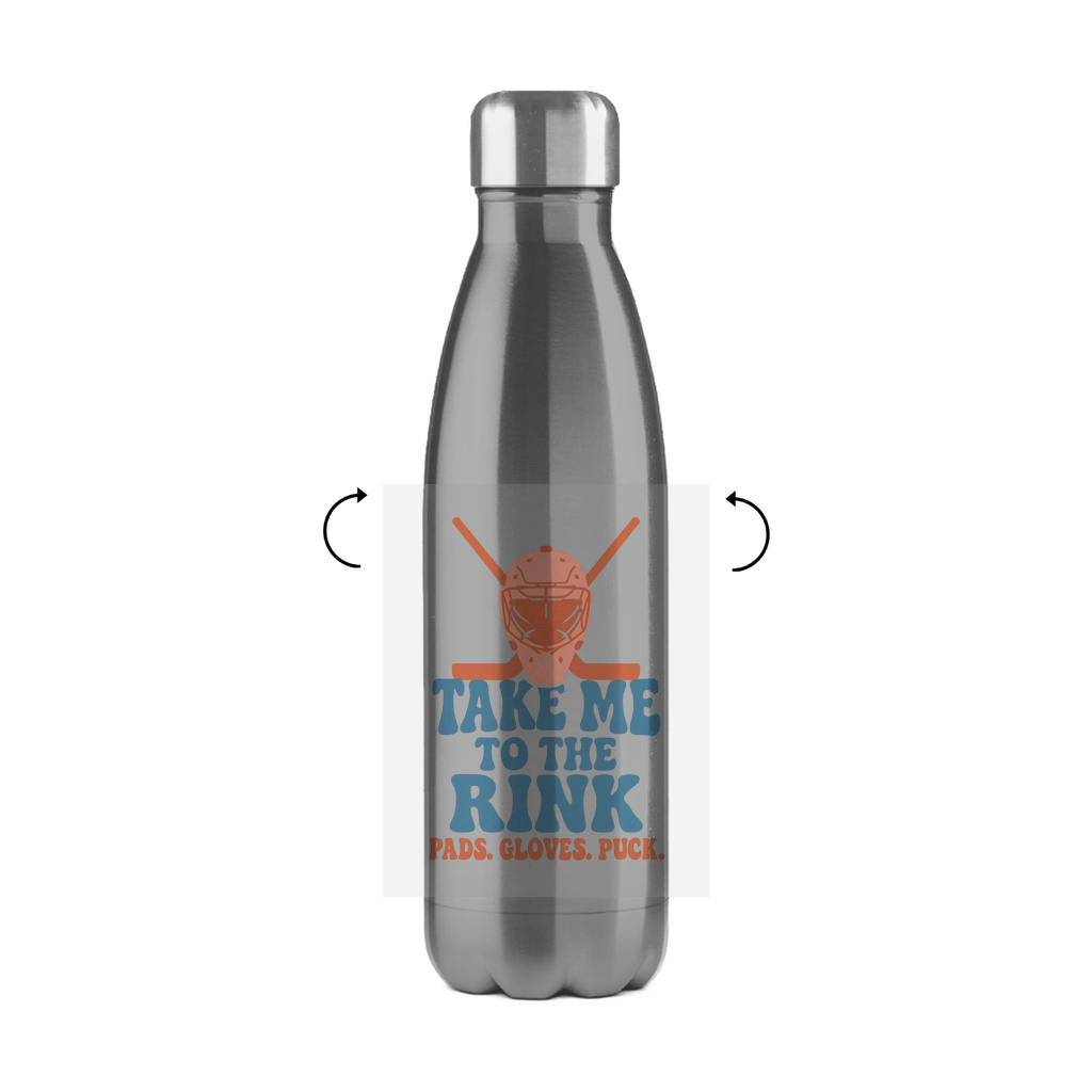 Edelstahl-Thermoflasche TAKE ME TO THE RINK GOALIE