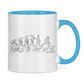Tasse zweifarbig BORN TO HOCKEY EVULUTION