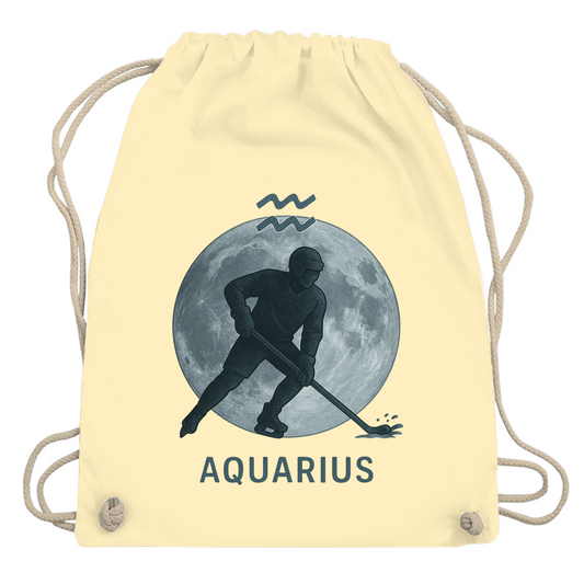 Turnbeutel STERNZEICHEN AQUARIUS / WASSERMANN