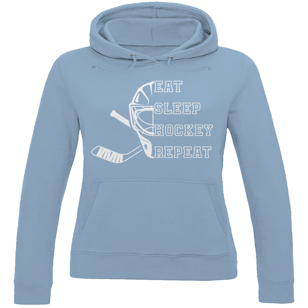 Ladies Hoodie EAT, SLEEP GOALIE