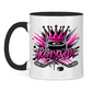 Tasse zweifarbig HOCKEYQUEEN